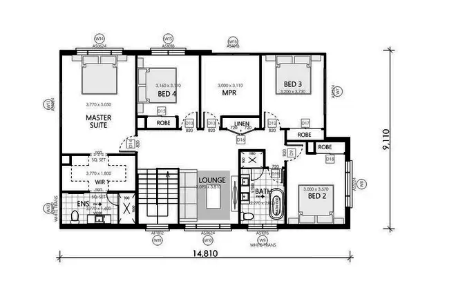 Floorplan of Homely house listing, Address available on request