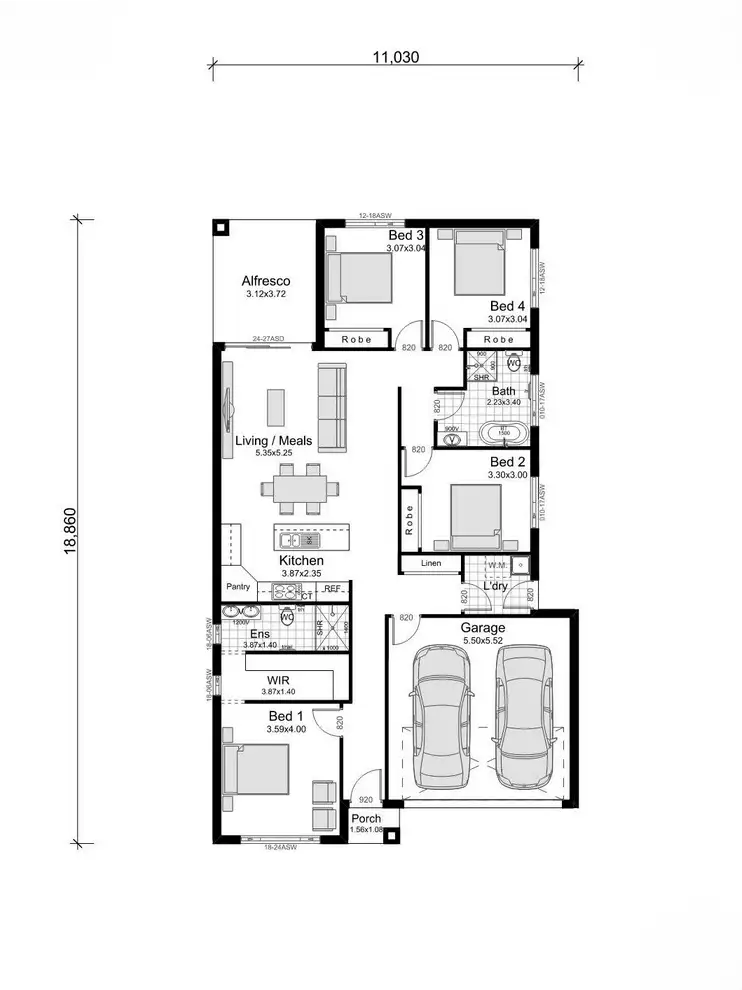 Floorplan of Homely house listing, Address available on request