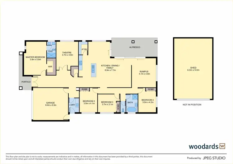 Floorplan of Homely house listing, 24 Triandra Avenue, Romsey VIC 3434