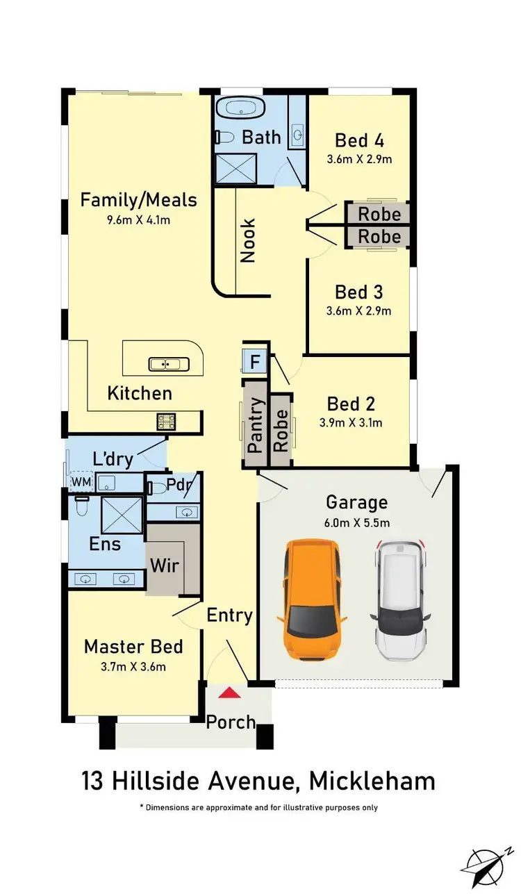Floorplan of Homely house listing, Address available on request