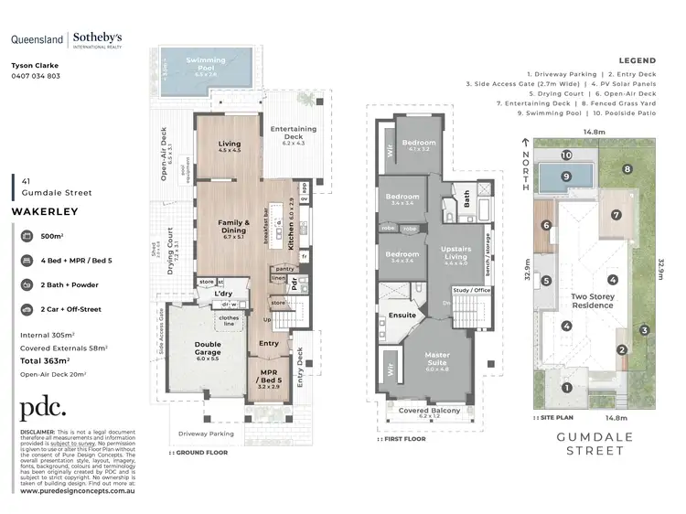 Floorplan of Homely house listing, 41 Gumdale Street, Wakerley QLD 4154