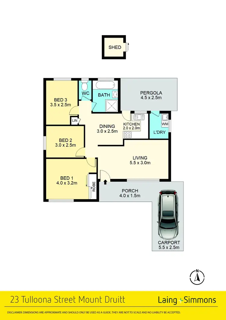 Floorplan of Homely house listing, 23 Tulloona Street, Mount Druitt NSW 2770