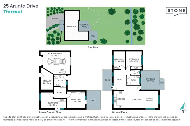 Floorplan of Homely house listing, 25 Arunta Drive, Thirroul NSW 2515