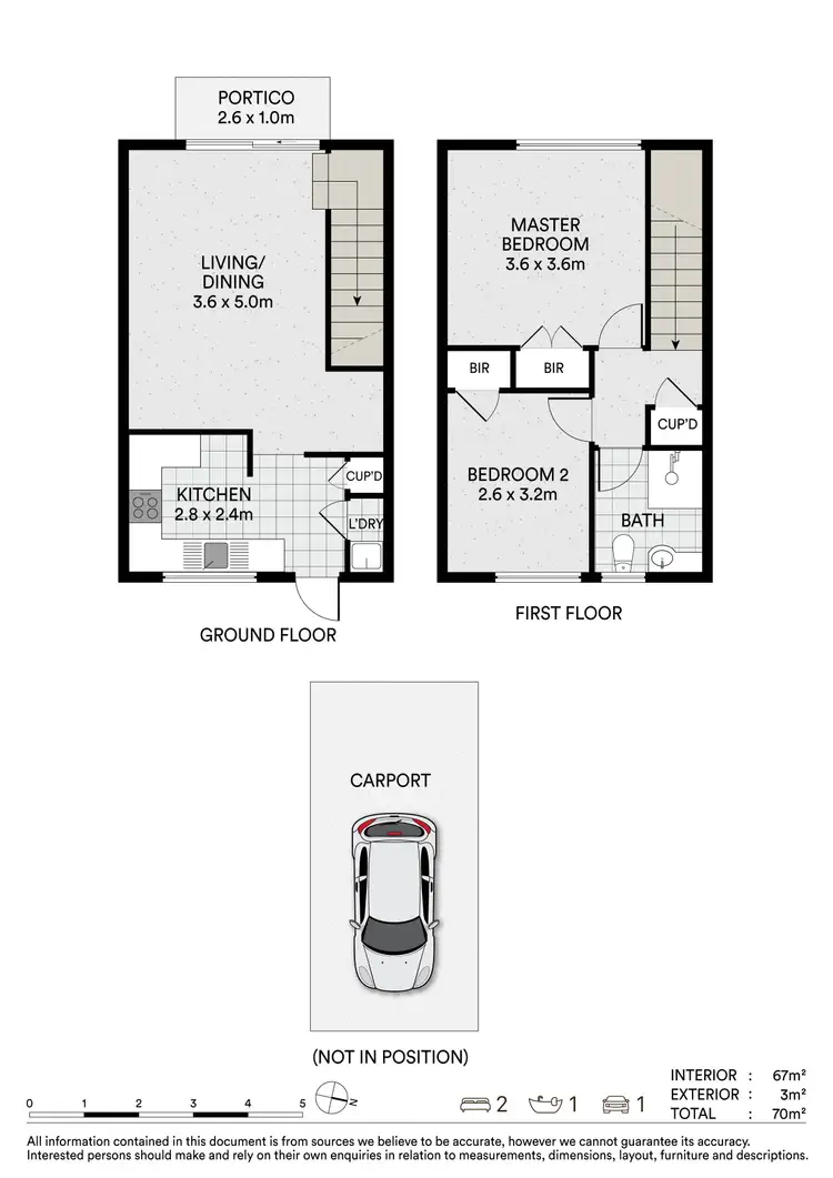Floorplan of Homely townhouse listing, 36/29-31 Defiance Road, Woodridge QLD 4114