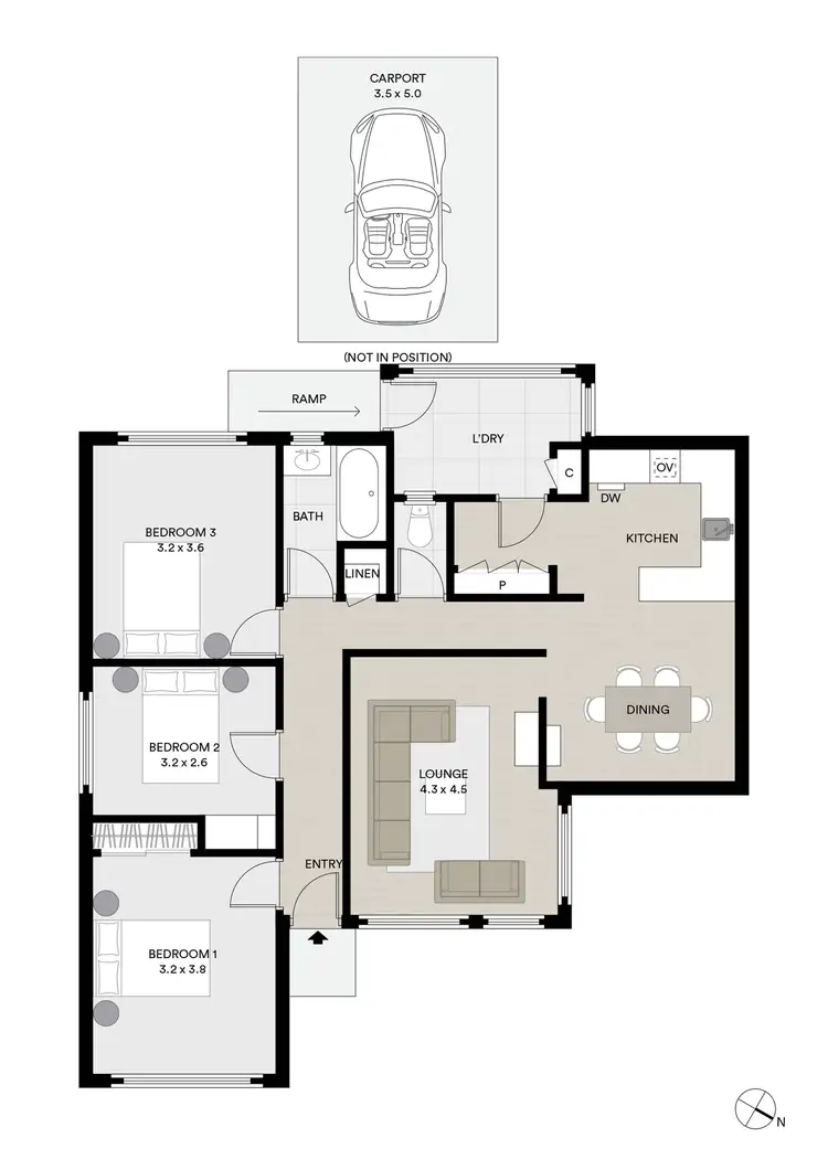 Floorplan of Homely house listing, 26 Craig Street, Waverley TAS 7250