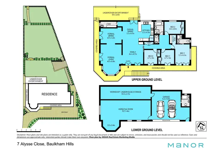 Floorplan of Homely house listing, 7 Alysse Close, Baulkham Hills NSW 2153