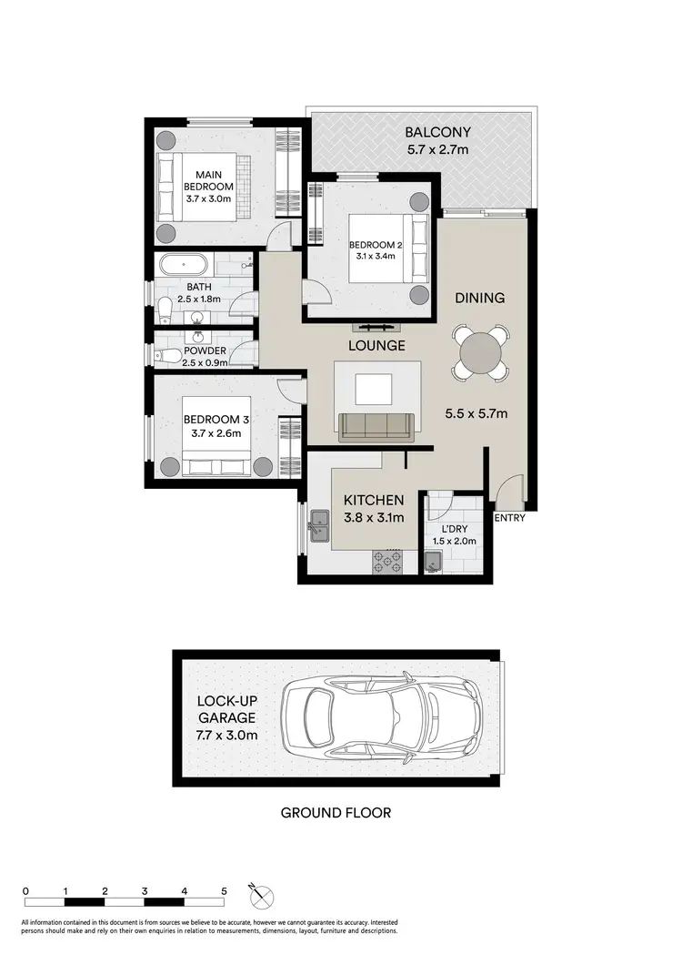 Floorplan of Homely apartment listing, 9/39-41 St Georges Parade, Hurstville NSW 2220