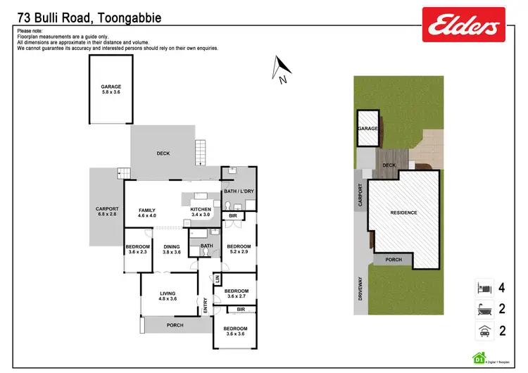 Floorplan of Homely house listing, 73 Bulli Road, Toongabbie NSW 2146