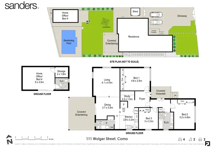 Floorplan of Homely house listing, 111 Wolger Street, Como NSW 2226