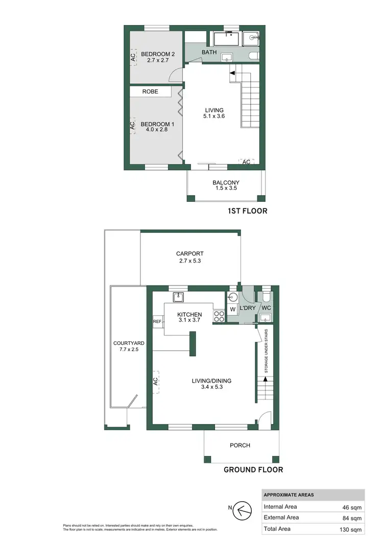 Floorplan of Homely house listing, 2/53 North Esplanade, Glenelg North SA 5045