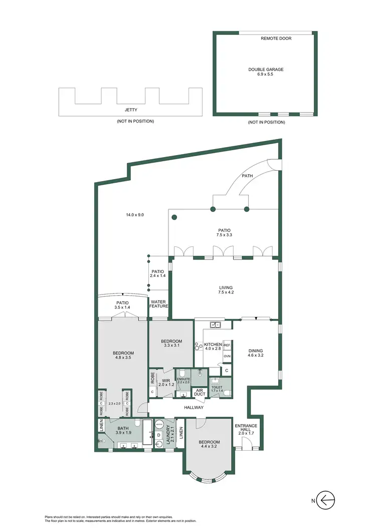 Floorplan of Homely apartment listing, 16/2-6 Le Vesinet Drive, Hunters Hill NSW 2110