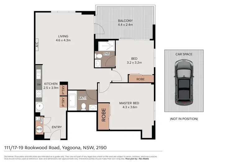 Floorplan of Homely unit listing, 111/17-19 Rookwood Road, Yagoona NSW 2199