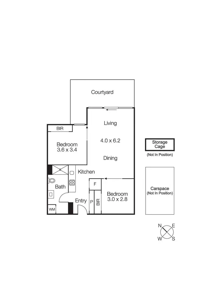 Floorplan of Homely apartment listing, 124/135 Inkerman Street, St Kilda VIC 3182