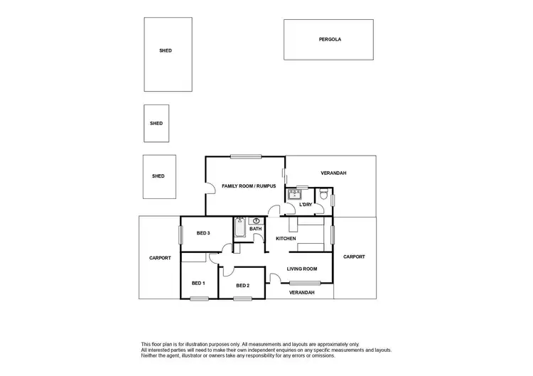 Floorplan of Homely house listing, 16 Loveday Street, Whyalla Norrie SA 5608