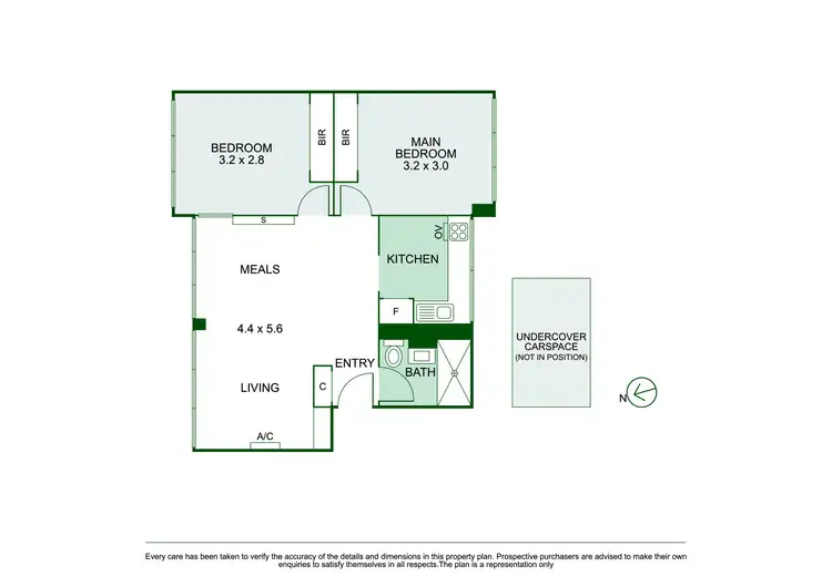 Floorplan of Homely apartment listing, 12/60 Chomley Street, Prahran VIC 3181