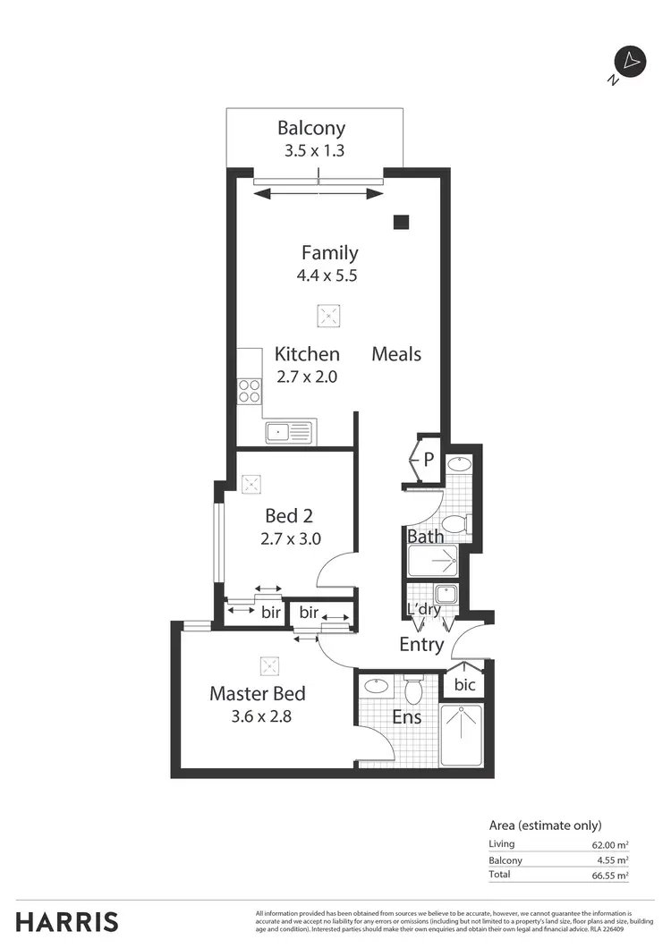 Floorplan of Homely townhouse listing, 3/12 City View Boulevard, Lightsview SA 5085