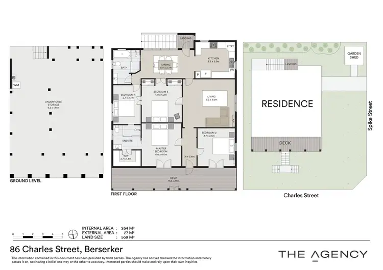 Floorplan of Homely house listing, 86 Charles Street, Berserker QLD 4701