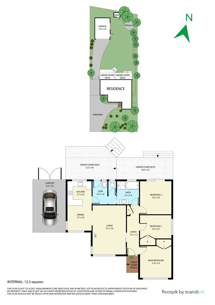 Floorplan of Homely house listing, 7 Renown Street, Ferntree Gully VIC 3156