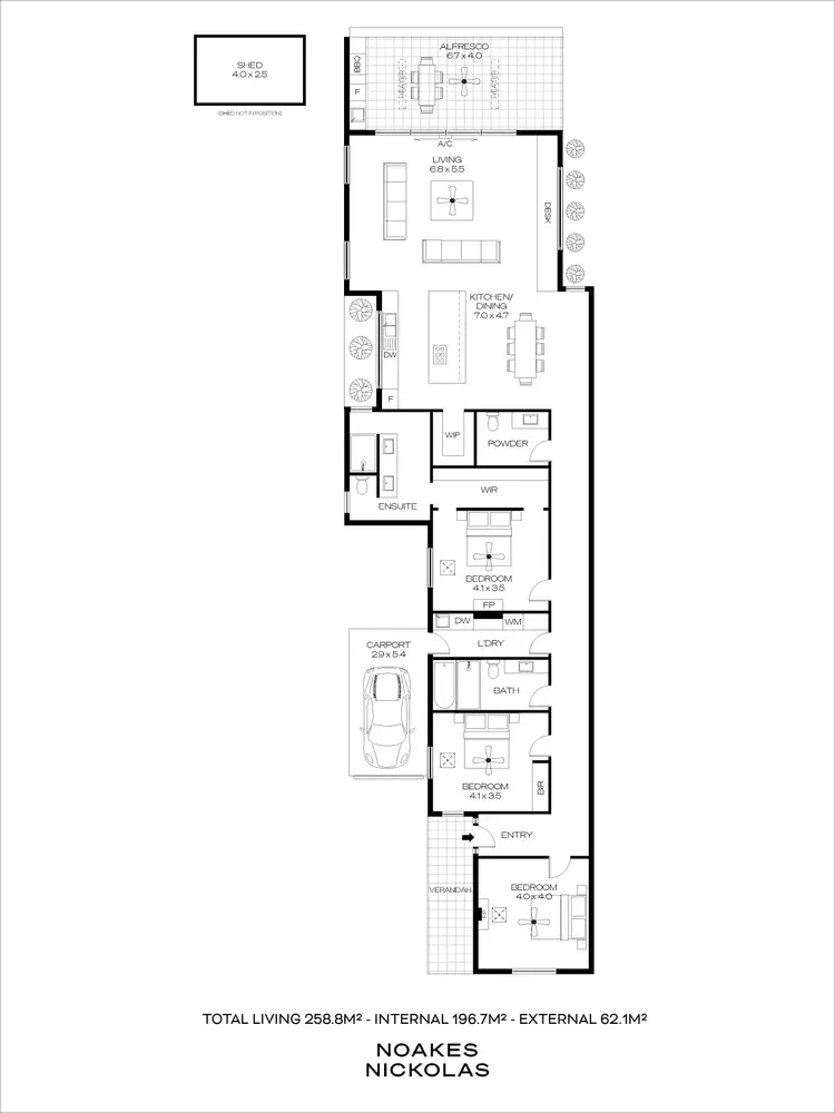 Floorplan of Homely house listing, 76 Partridge Street, Glenelg South SA 5045