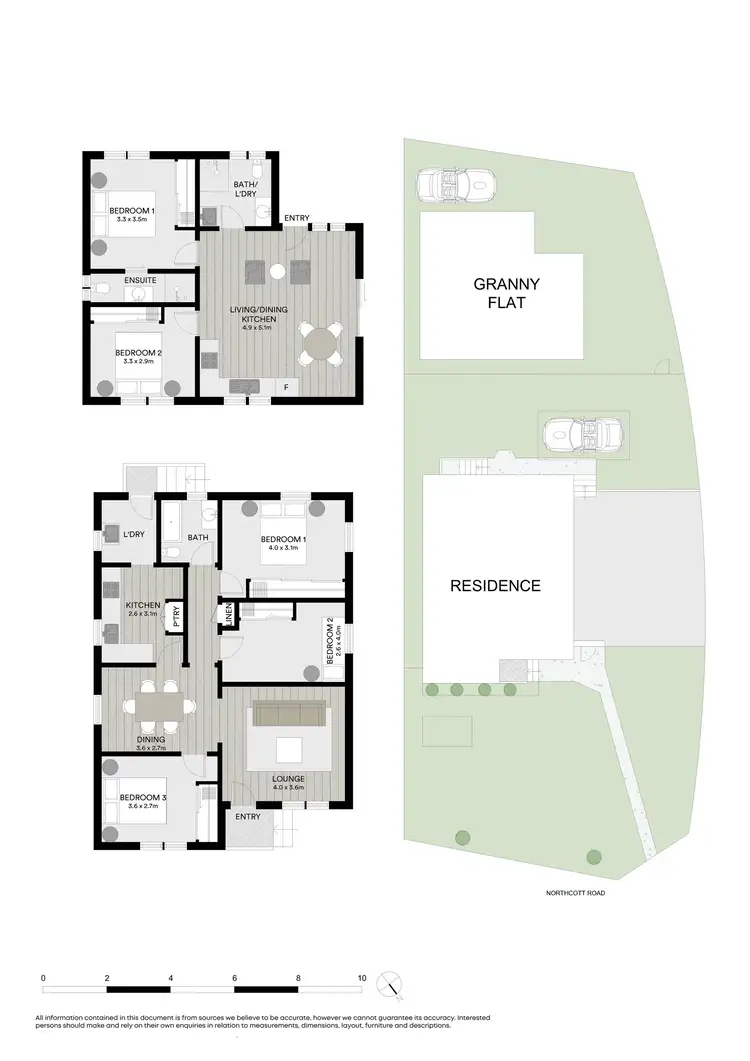 Floorplan of Homely house listing, 6 & 6A Northcott Road, Lalor Park NSW 2147