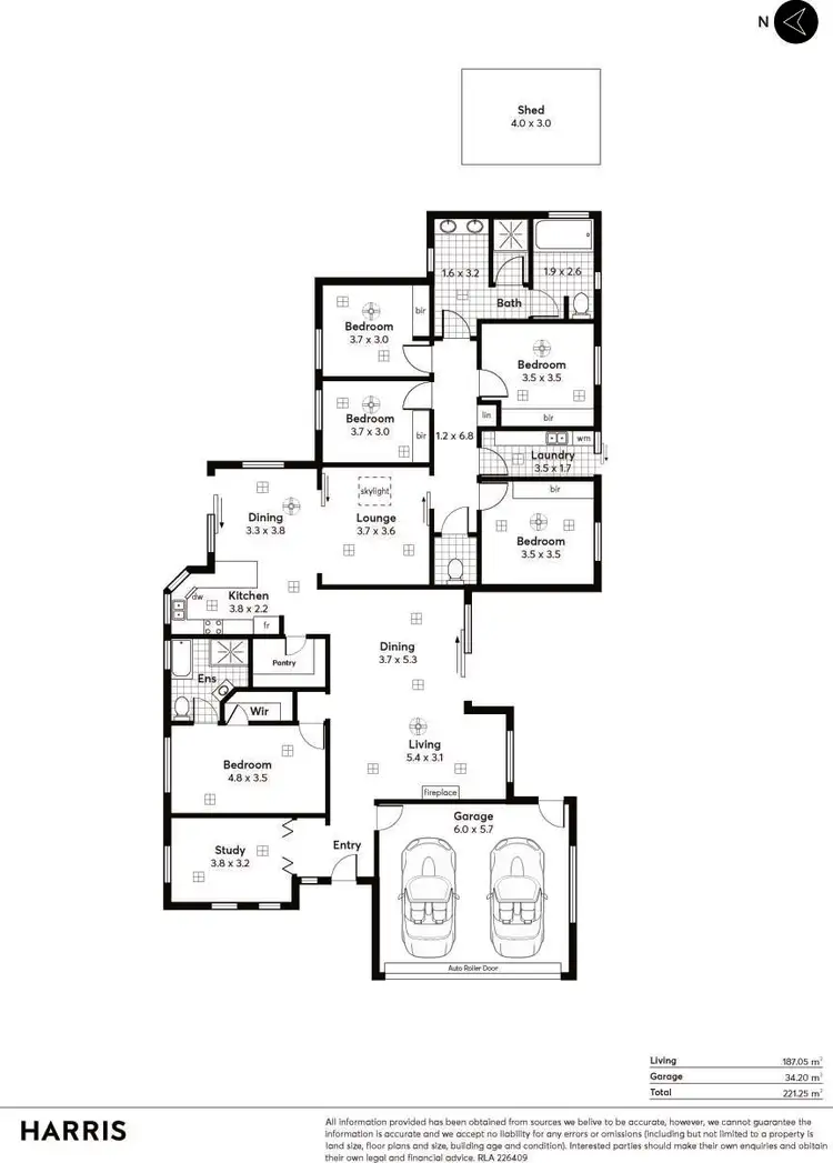 Floorplan of Homely house listing, 6 Christine Avenue, Belair SA 5052