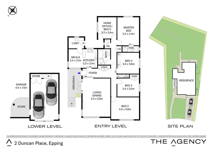 Floorplan of Homely house listing, 2 Duncan Place, Epping NSW 2121