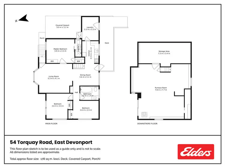 Floorplan of Homely house listing, 54 Torquay Road, East Devonport TAS 7310