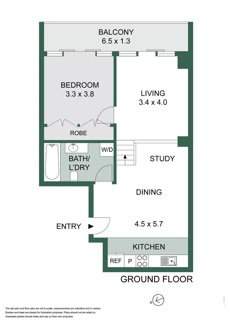 Floorplan of Homely apartment listing, G10/199 Regent Street, Redfern NSW 2016