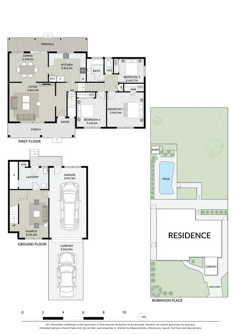 Floorplan of Homely house listing, 8 Robinson Place, Baulkham Hills NSW 2153