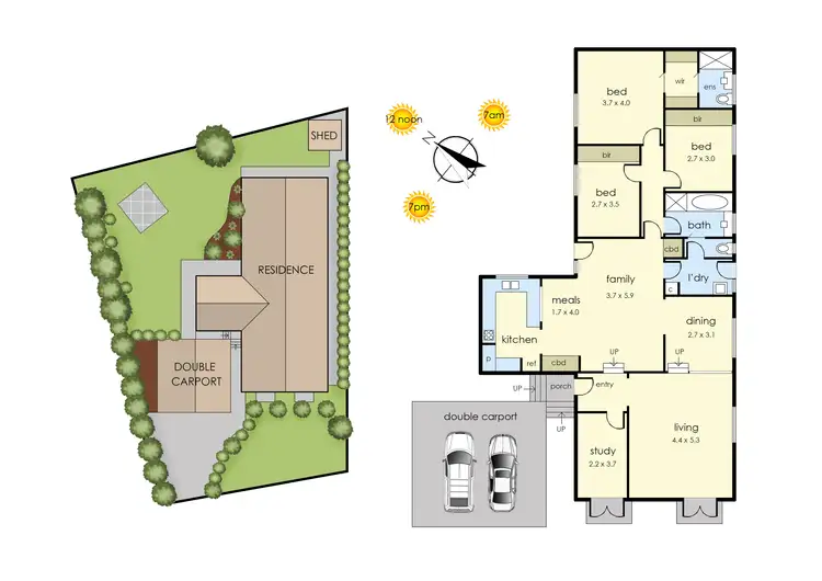 Floorplan of Homely house listing, 2 Musselburgh Court, Frankston VIC 3199