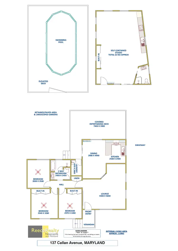 Floorplan of Homely house listing, 137 Callan Avenue, Maryland NSW 2287