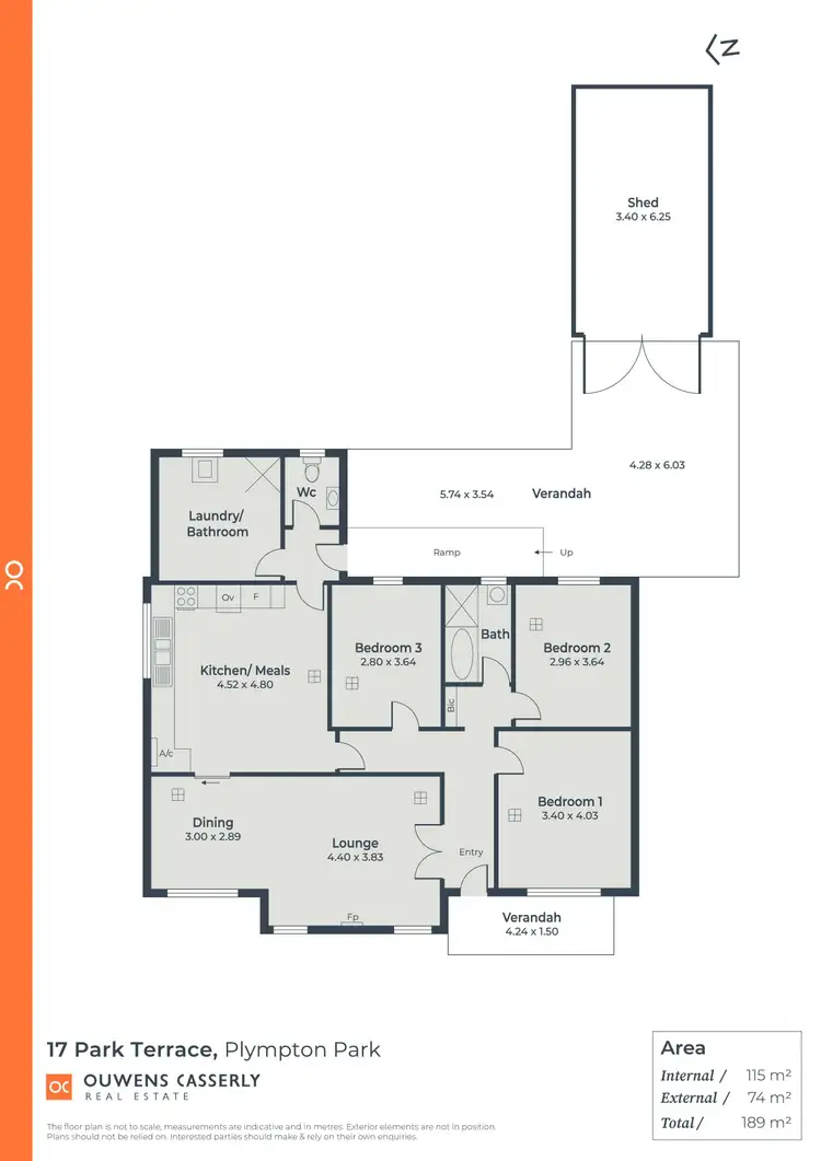 Floorplan of Homely house listing, 17 Park Terrace, Plympton Park SA 5038