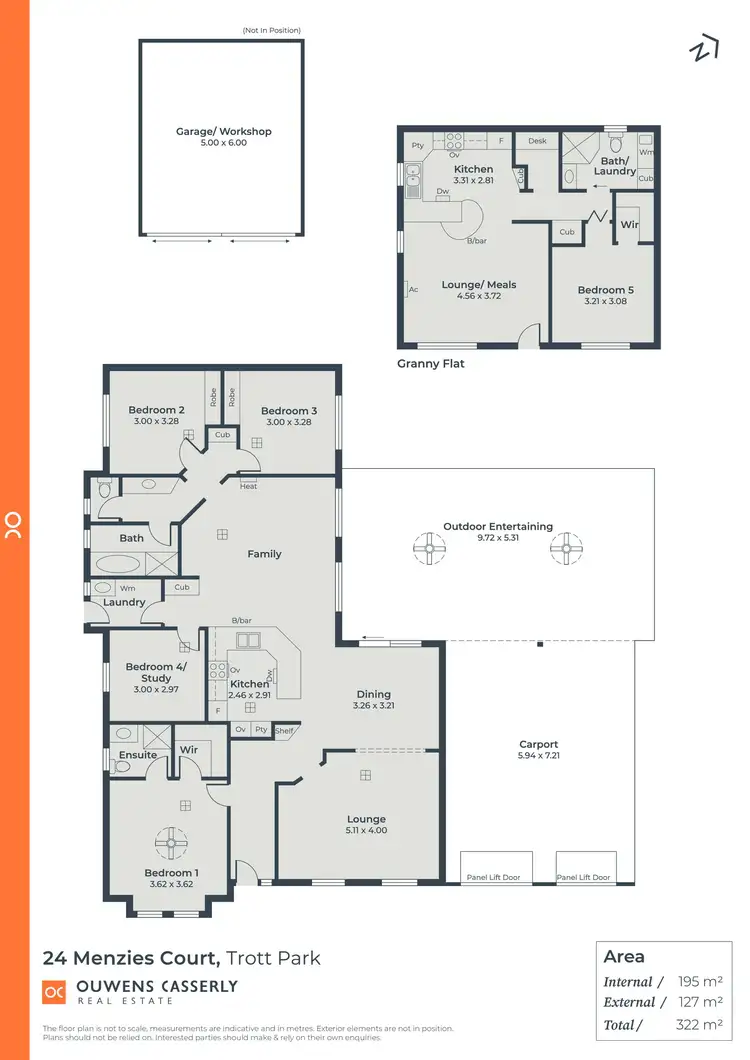Floorplan of Homely house listing, 24 Menzies Court, Trott Park SA 5158