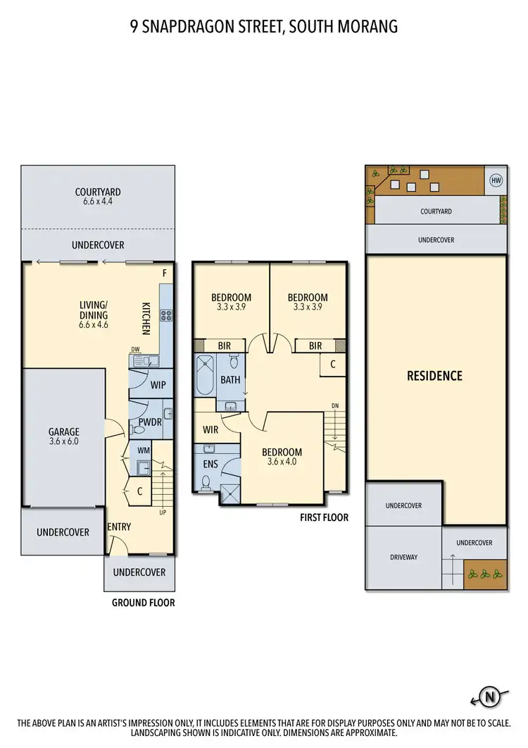 Floorplan of Homely house listing, 9 Snapdragon Street, South Morang VIC 3752