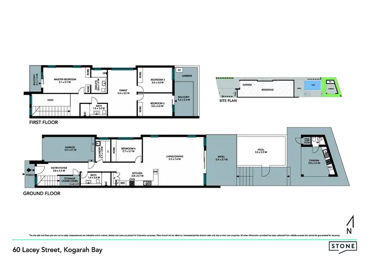 Floorplan of Homely house listing, 60 Lacey Street, Kogarah Bay NSW 2217