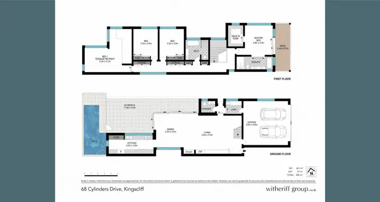 Floorplan of Homely house listing, 68 Cylinders Drive, Kingscliff NSW 2487