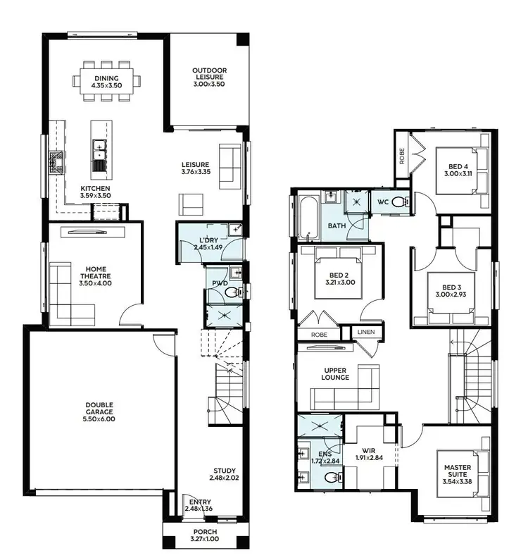 Floorplan of Homely house listing, 6230 Whitrod Avenue, Oran Park NSW 2570