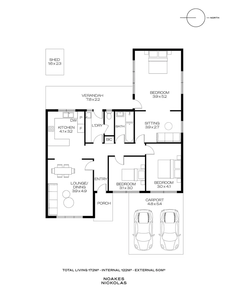 Floorplan of Homely house listing, 42 Streeters Road, North Plympton SA 5037