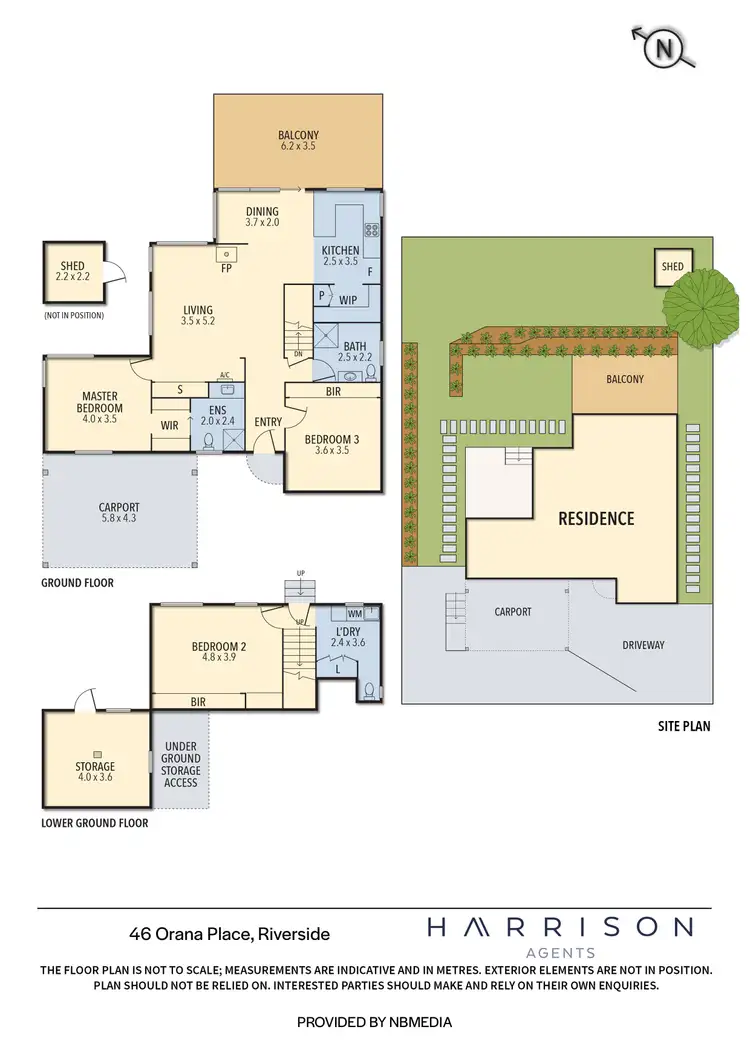Floorplan of Homely house listing, 46 Orana Place, Riverside TAS 7250