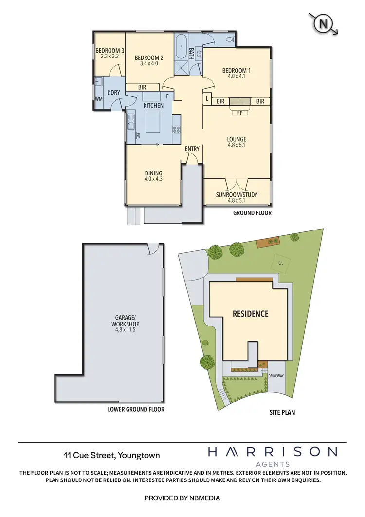 Floorplan of Homely house listing, 11 Cue Street, Youngtown TAS 7249