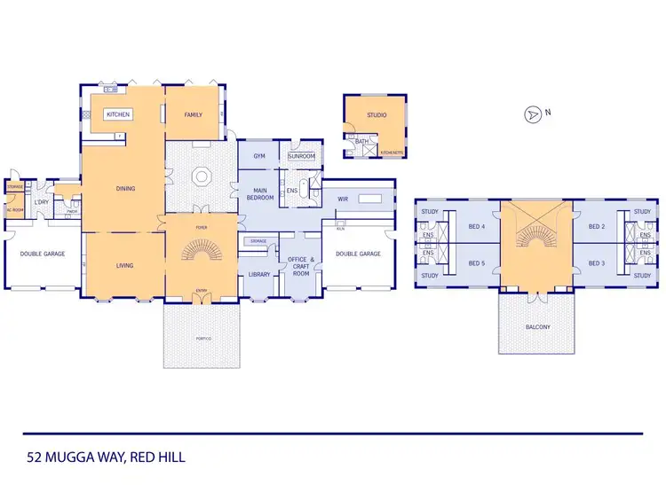 Floorplan of Homely house listing, 52 Mugga Way, Red Hill ACT 2603