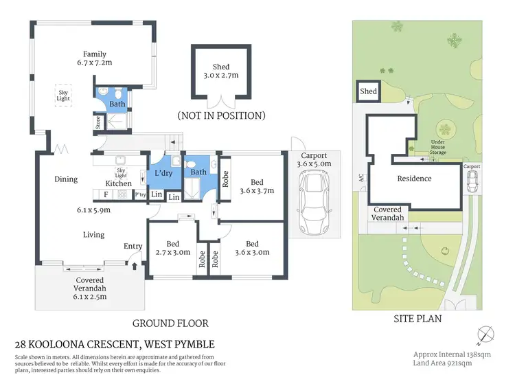 Floorplan of Homely house listing, 28 Kooloona Crescent, West Pymble NSW 2073