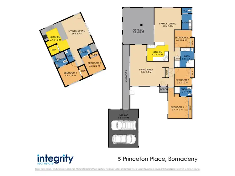 Floorplan of Homely house listing, 5 Princeton Place, Bomaderry NSW 2541