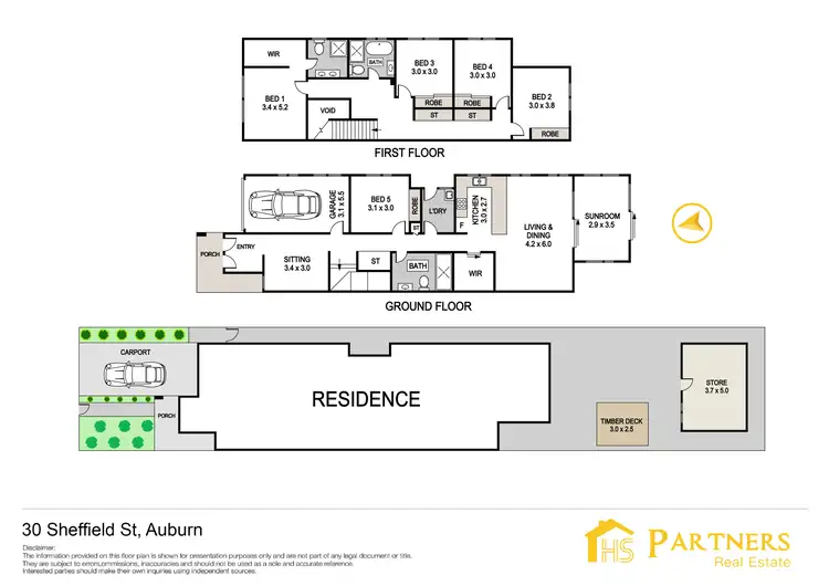Floorplan of Homely house listing, 30 Sheffield Street, Auburn NSW 2144