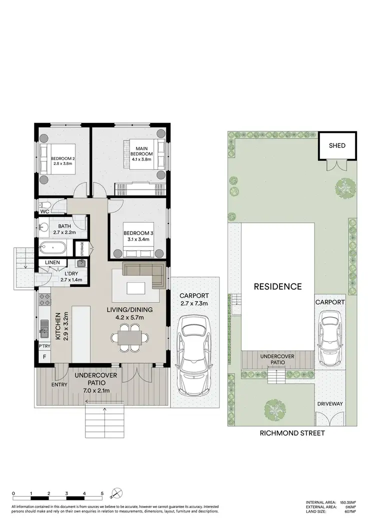 Floorplan of Homely house listing, 16 Richmond Street, Hermit Park QLD 4812
