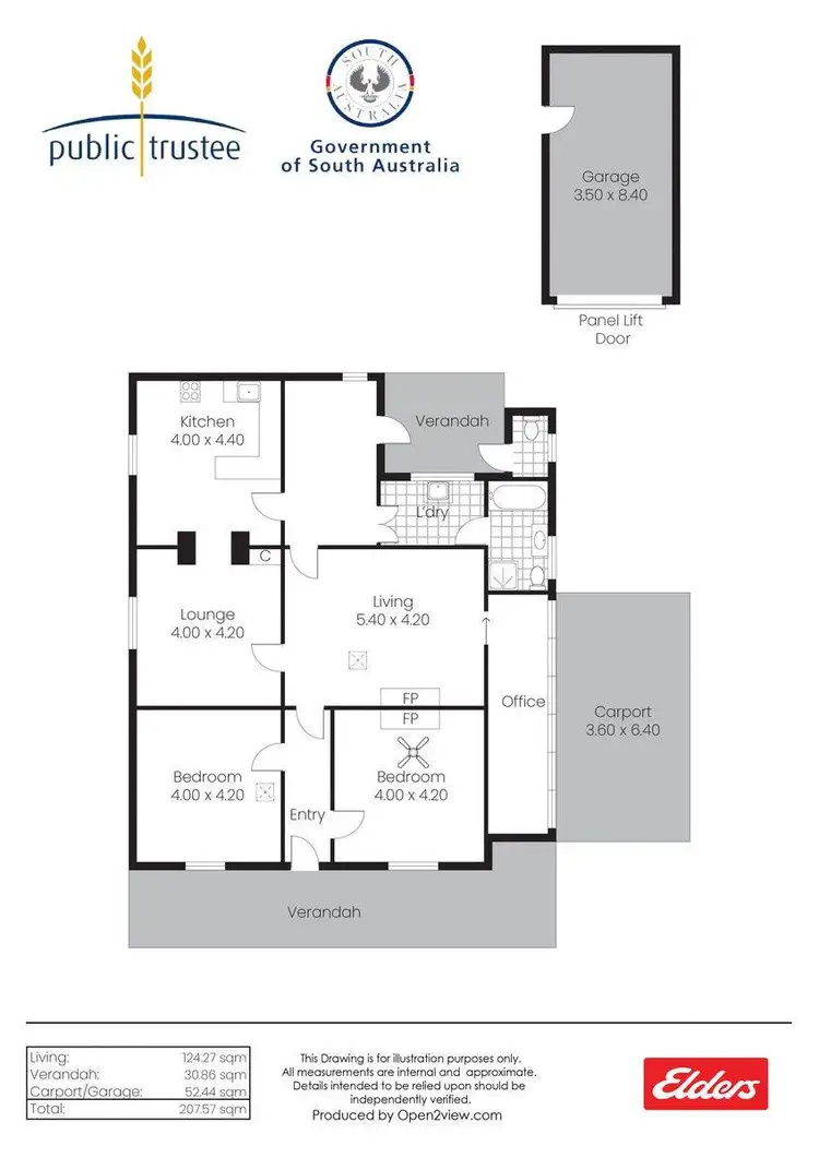 Floorplan of Homely house listing, 30 Fifth Street, Gladstone SA 5473