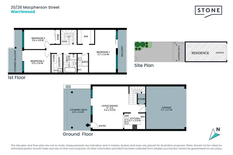 Floorplan of Homely townhouse listing, 20/26 Macpherson Street, Warriewood NSW 2102