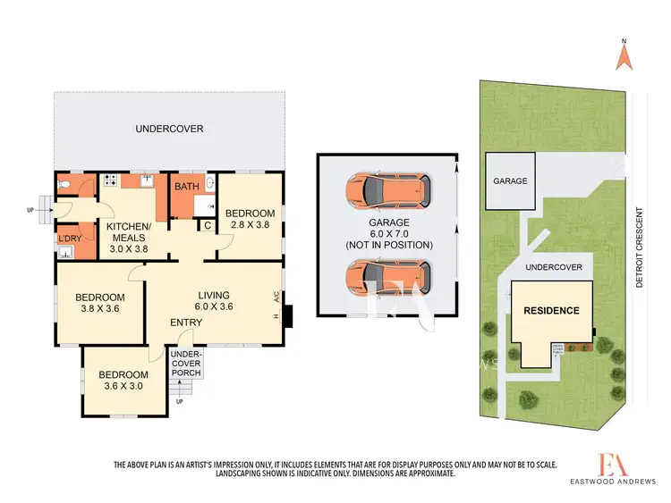 Floorplan of Homely house listing, 14 Harpur Road, Corio VIC 3214