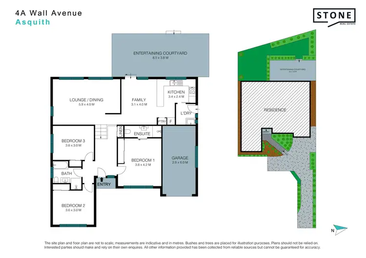 Floorplan of Homely house listing, 4A Wall Avenue, Asquith NSW 2077