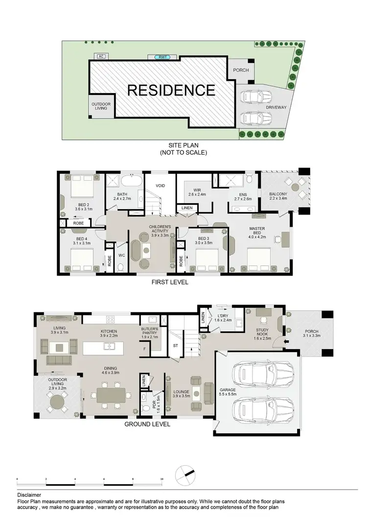 Floorplan of Homely house listing, 30 Henson Way, Box Hill NSW 2765